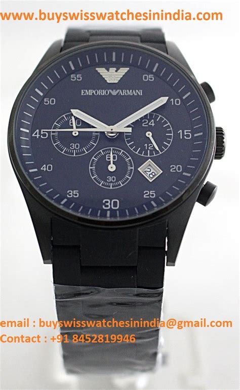 emporio armani replica watches india|Armani watches first copy India.